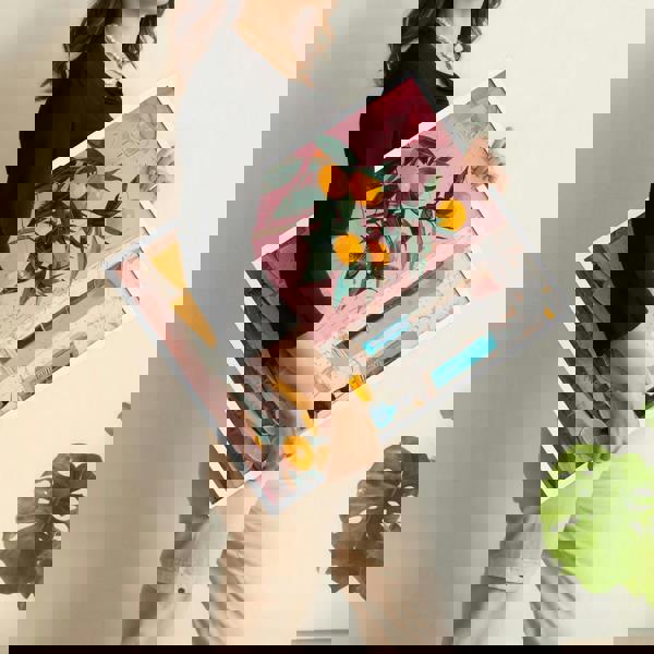 Large Canvas For Living Room | Set of 3 Italian Lifestyle Wall art Prints