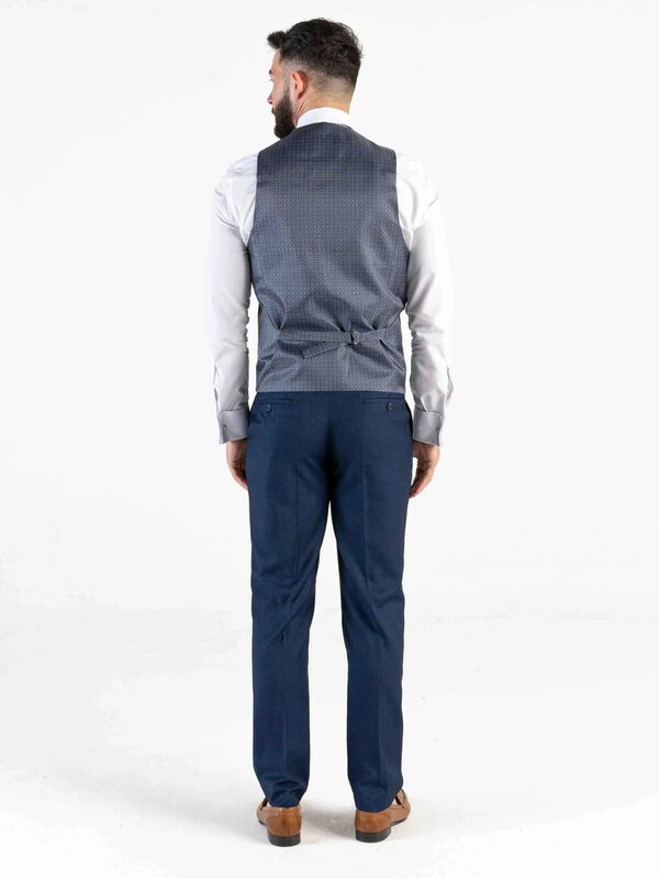 V2 Classic Oliver - Royal Blue Three Piece Suit