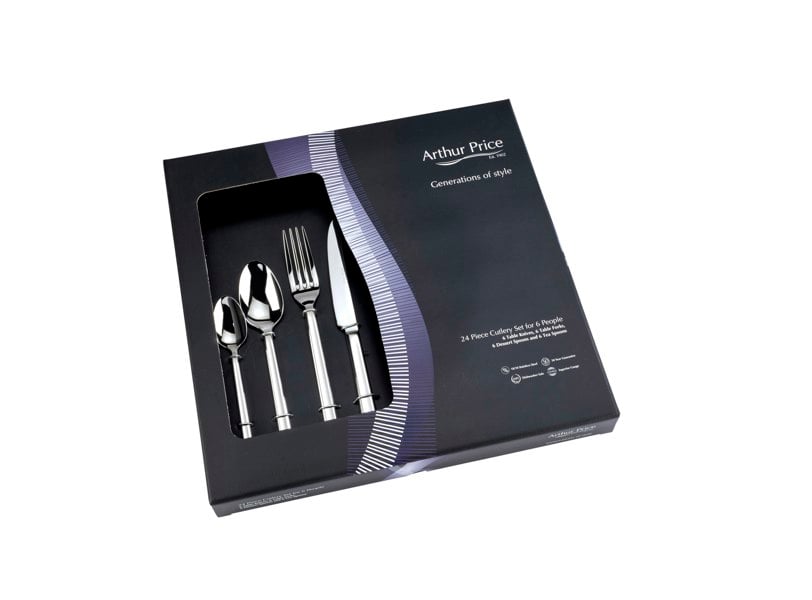 Arthur Price 'Horizon' 24 piece 6 person gift boxed cutlery set