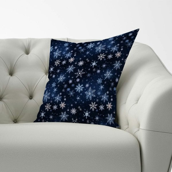 Warren Reed Dreamy And Magical Snowflake Cushions