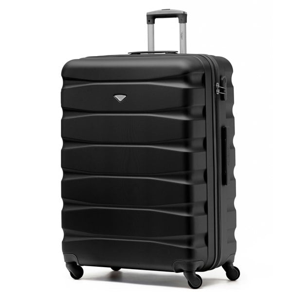 Flight Knight 29" Large Suitcase Check-in Hold Luggage Hard Shell 4 Wheels TSA Lock