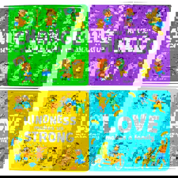 My First Behaviour and Manners Library – 4 Book Collection Set by Sophie Beer | Early Learning & Social Skills Board Books for Toddlers