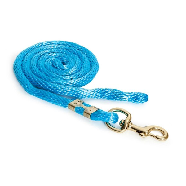 Shires Topaz Horse Lead Rope - Blue