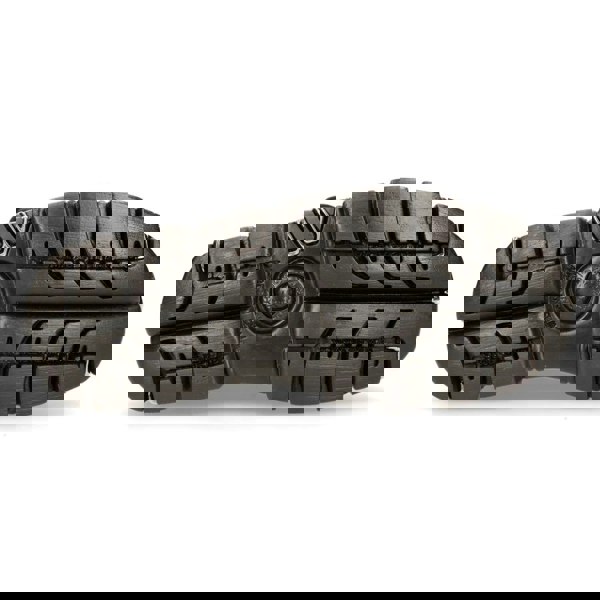 New Rock M106-s1 - New Rock Tower Unisex Metallic Black Natural Leather Biker Gothic Boots