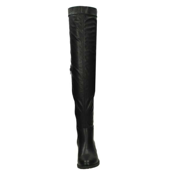 Spot On Ladies Spot On Over The Knee Boots