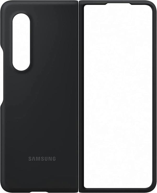 Samsung Galaxy Z Fold 3 Silicone Cover Black - EF-PF926TBEGWW