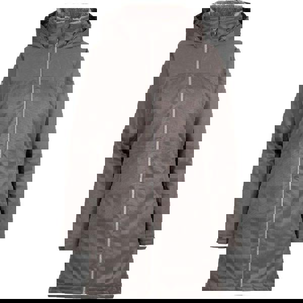 Trespass Womens/Ladies Wintry TP75 Waterproof Jacket - Dark Grey Marl