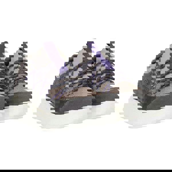 Hugo Boss Mens Bulton Leather Running Shoes - Grey - 