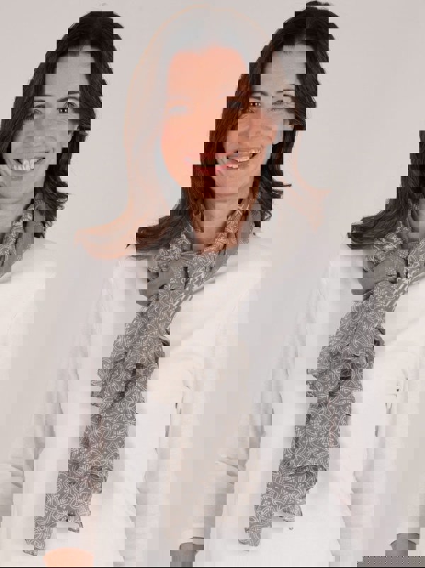 PennyPlain All Over Print Scarf - Sage