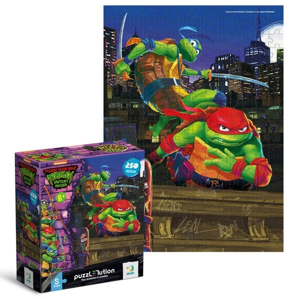 Dodo Teenage Mutant Ninja Turtles Puzzle Medium-S Leonardo and Raphael 250 Pieces