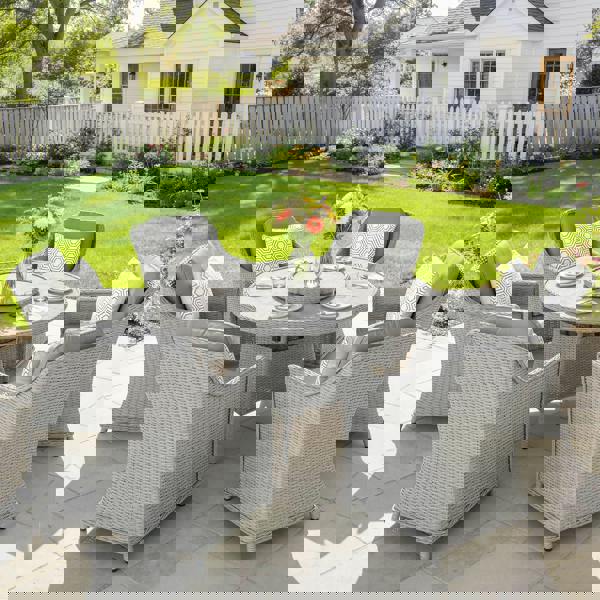 Patio Rattan Dining Set