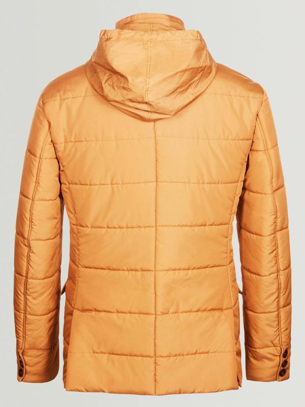 Serran London Puffer Suit Jacket - Mandarin