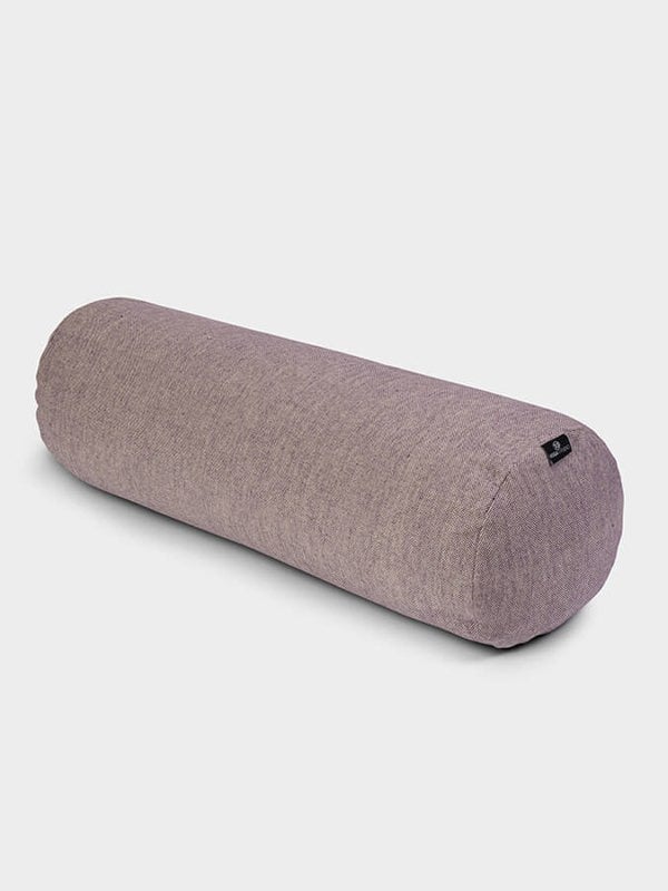 Yoga Studio Organic Buckwheat Two Toned Meditation Bolster Cushion