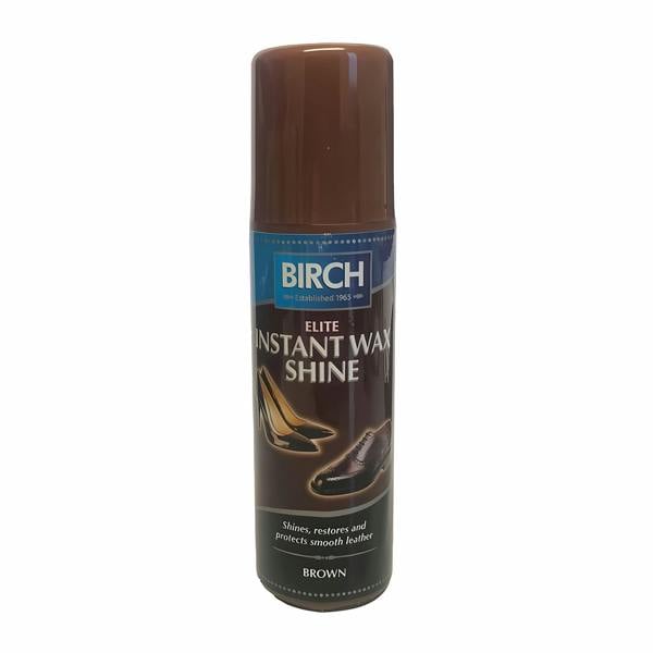 BIRCH Elite Instant Wax Shine - Quick Buff-Free Gloss for Shoes and Boots 75ml