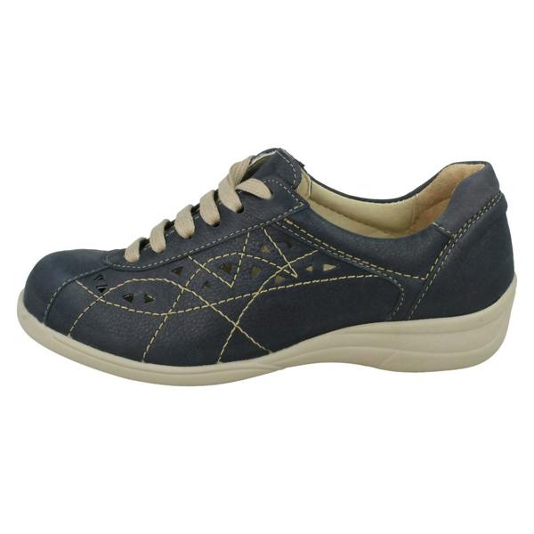 DB Shoes Ladies Easy B Lace Up Flat Casual Shoes Hornsea