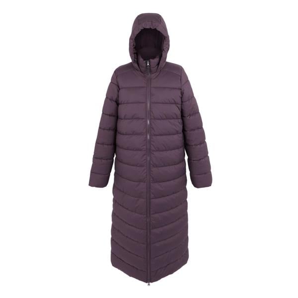 Regatta Womens/Ladies Elender Baffled Hooded Jacket - Deep Plum - 