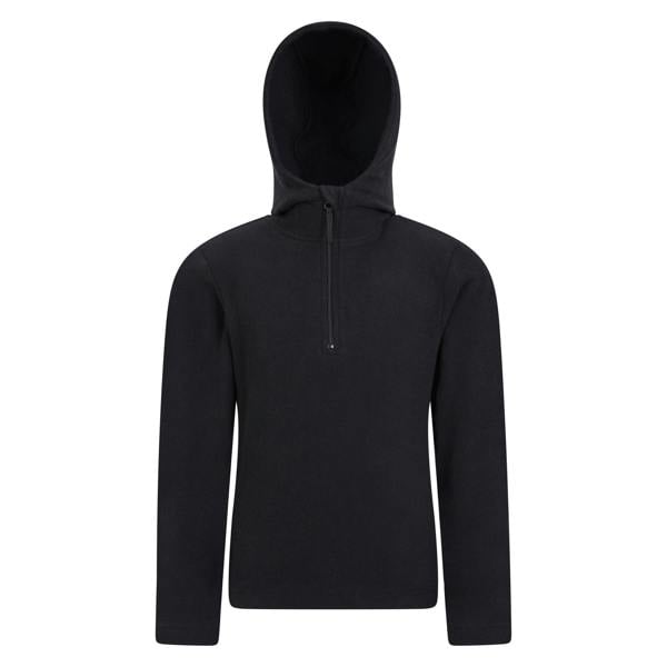 Mountain Warehouse Childrens/Kids Camber II Fleece Hoodie - Jet Black - 