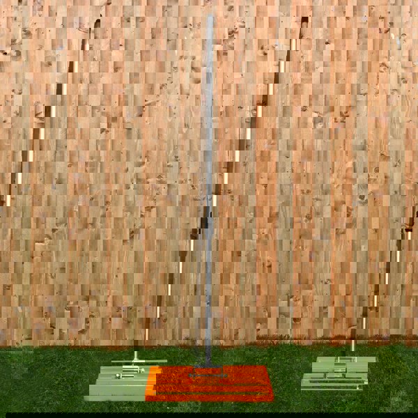 T-mech Rotary Spreader & 50cm Lawn Leveller - Orange