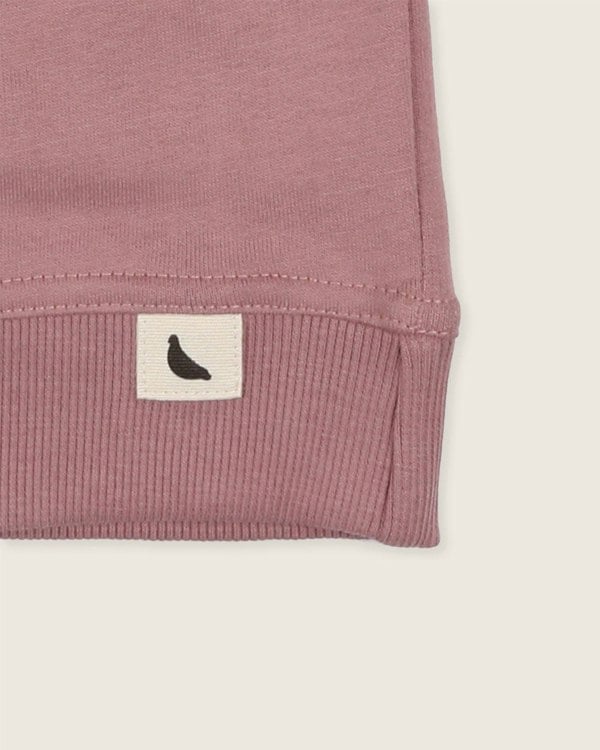 organic cotton Pink Peace Please Slogan Print Sweatshirt - image 5