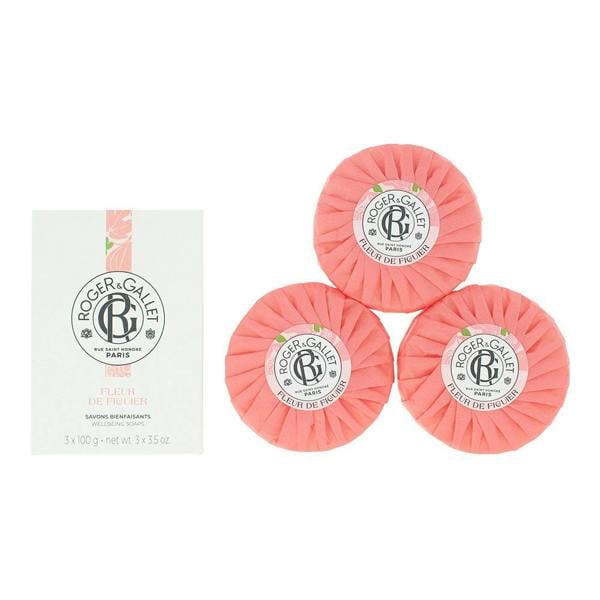 Roger & Gallet Fleur De Figuier Wellbeing Soap 3 x 100g