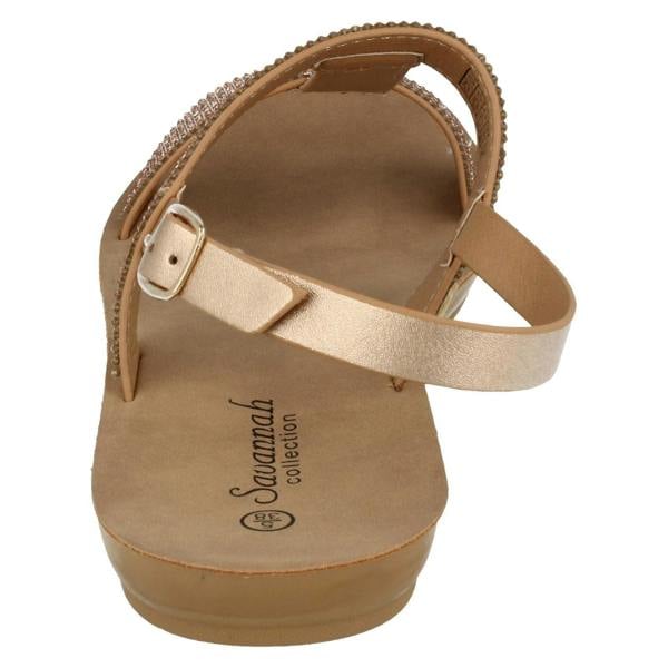 Savannah Ladies Savannah Casual T-Bar Sandals