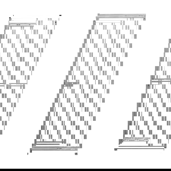 Monstershop 1.5m Dog Run Panel With Door – 8cm Bar Spacing