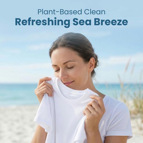 Green Edge 360 Ocean Breeze Eco Friendly Laundry Detergent Sheets