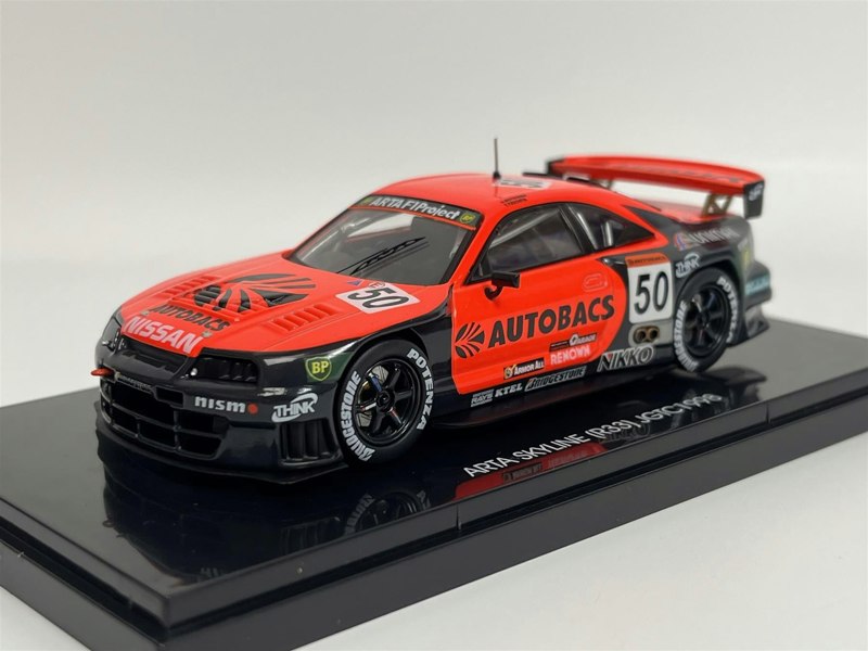 Ebbro Nissan Arta Skyline R33 JGTC 1998 #50 1:43 Scale 44195