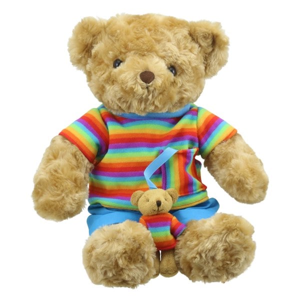 Wilberry Rainbow Bear - Wilberry Dressed Animals