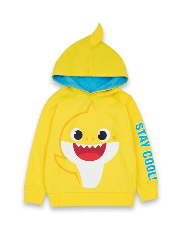 Baby Shark Boys Yellow Stay Cool Hoodie