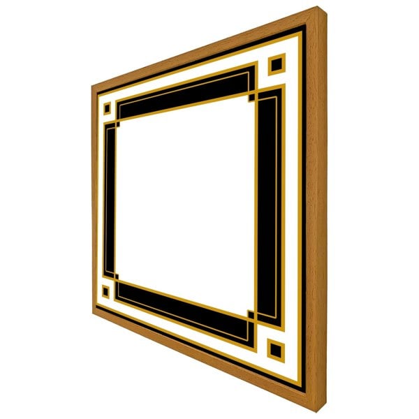 Benjamin Tate Design Art deco black & gold (picture Frame)