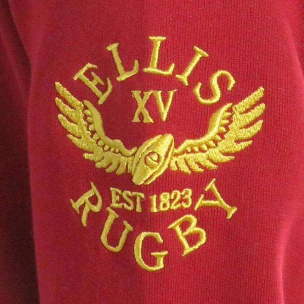 Ellis-Rugby-Red-Sweatshirt-Zipper-Arm