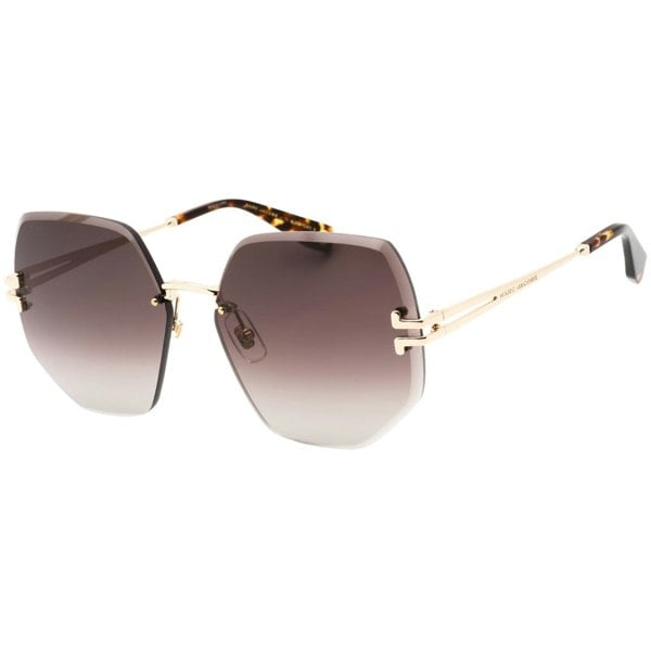 Marc Jacobs Brown SF Lens Havana Leg Ends Gold Sunglasses One Size