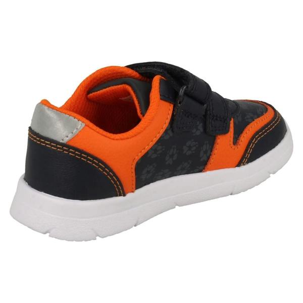 Clarks Boys Clarks Light Weight Fox Detailed Shoes Ath Dot T