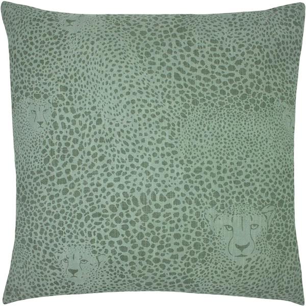 Furn Hidden Cheetah Cushion Cover - Sage Green - 