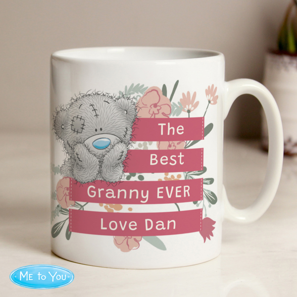 Personalised Memento Company Personalised Me To You Floral Mug