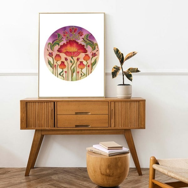 Batik Ying Field of Poppies Print