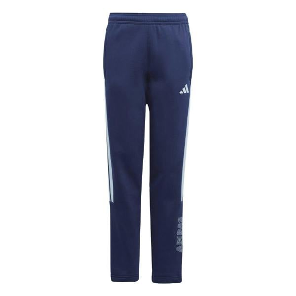 Adidas Childrens/Kids House Of Tiro Fleece Tracksuit Bottoms - Blue - 