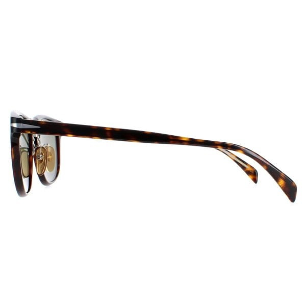 David Beckham Sunglasses DB7040/F/S 086 QT Dark Havana Green