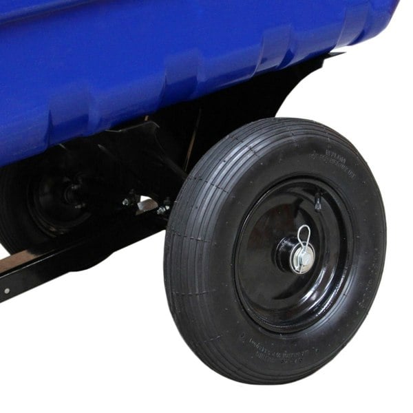 T-mech ATV Tipping Trailer & 15HP Wood Chipper
