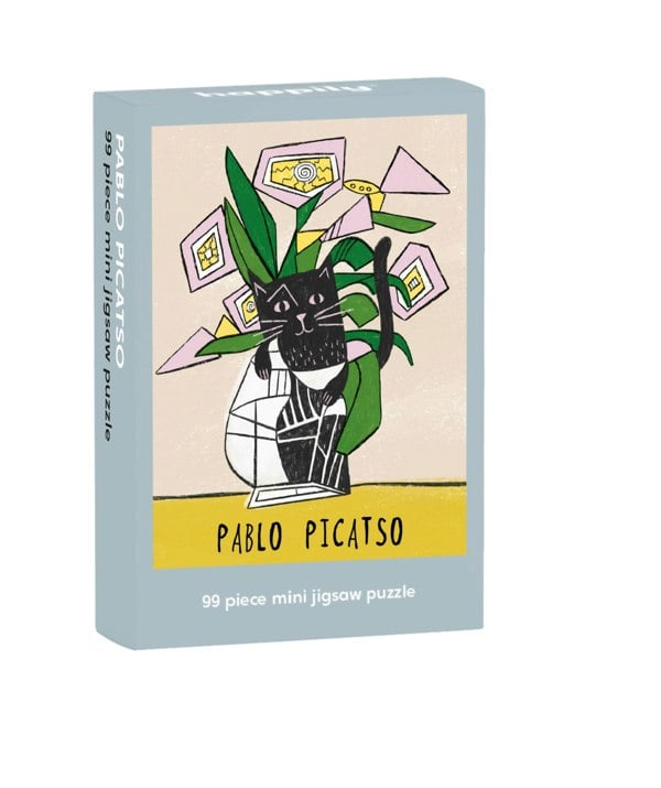 Happily Puzzles Pablo Picatso - 99 Piece Mini Jigsaw Puzzle