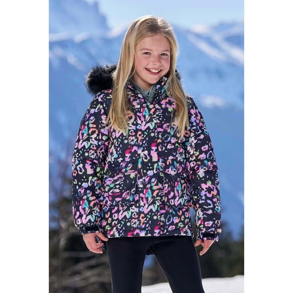 Mountain Warehouse Kids Ranger Camouflage Water Resistant Jacket - Pink