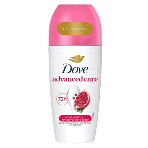 Dove Roll On Go Fresh Pomegranate 72H Lasting Women's Anti-Perspirant 50ml, 18pk