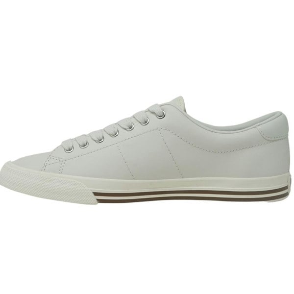 Fred Perry Underspin Leather Trainers - White