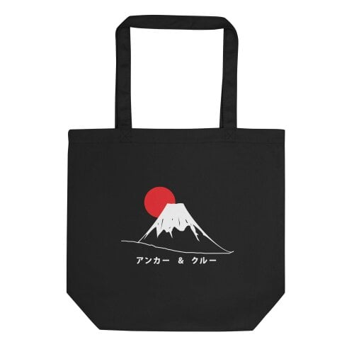 Anchor & Crew Mount Fuji Landmark Recycled Cotton Tote Bag