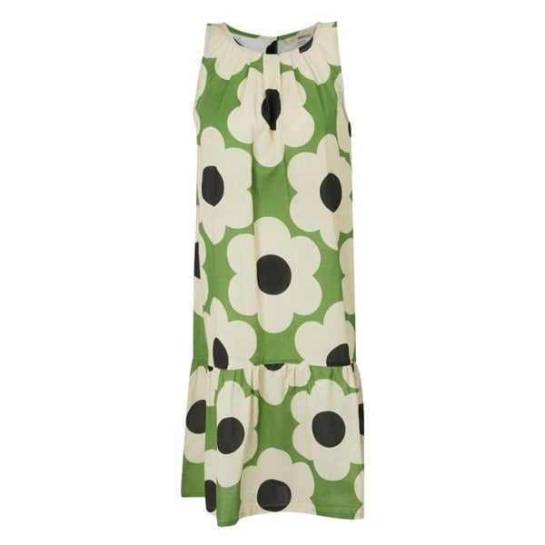 Regatta Womens/Ladies Orla Kiely Sixties Daisy Sleeveless Summer Dress - Green