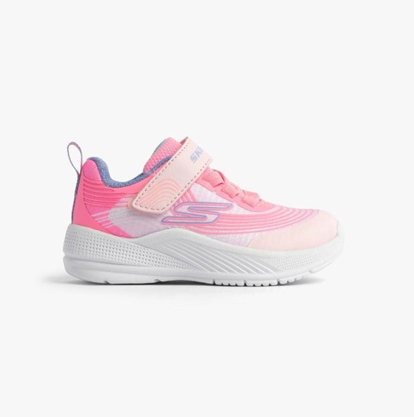 Skechers MICROSPEC ADVANCE Girls Trainers Light Pink