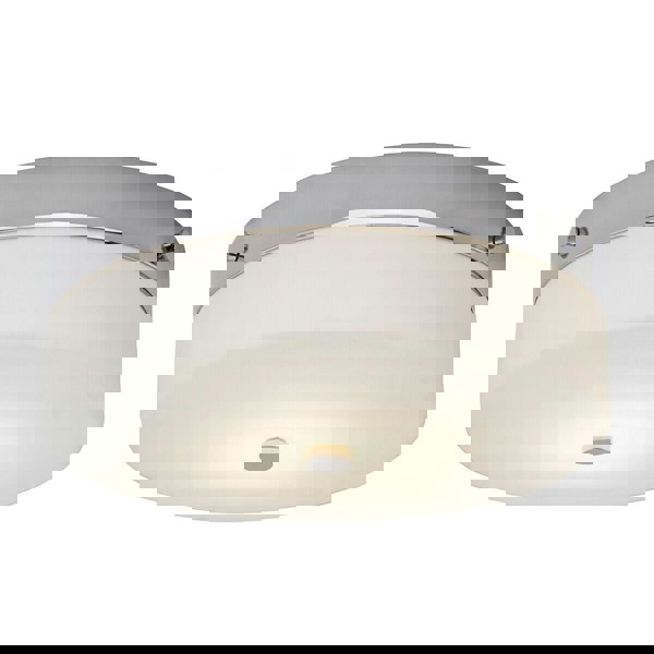 1 Bulb Flush Light Low Ceiling Polished Chrome LED GX53 9W Bulb Loops