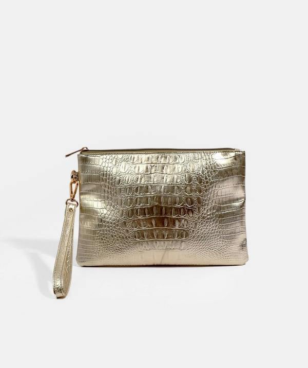 Pia Rossini Reagan - Metallic Clutch Bag