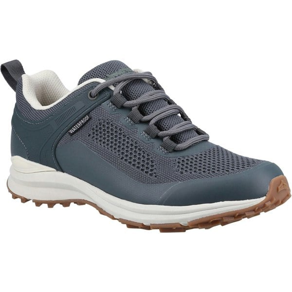 Cotswold Compton Recycled Plastic+Synthetic Pu Women's Grey Trainers